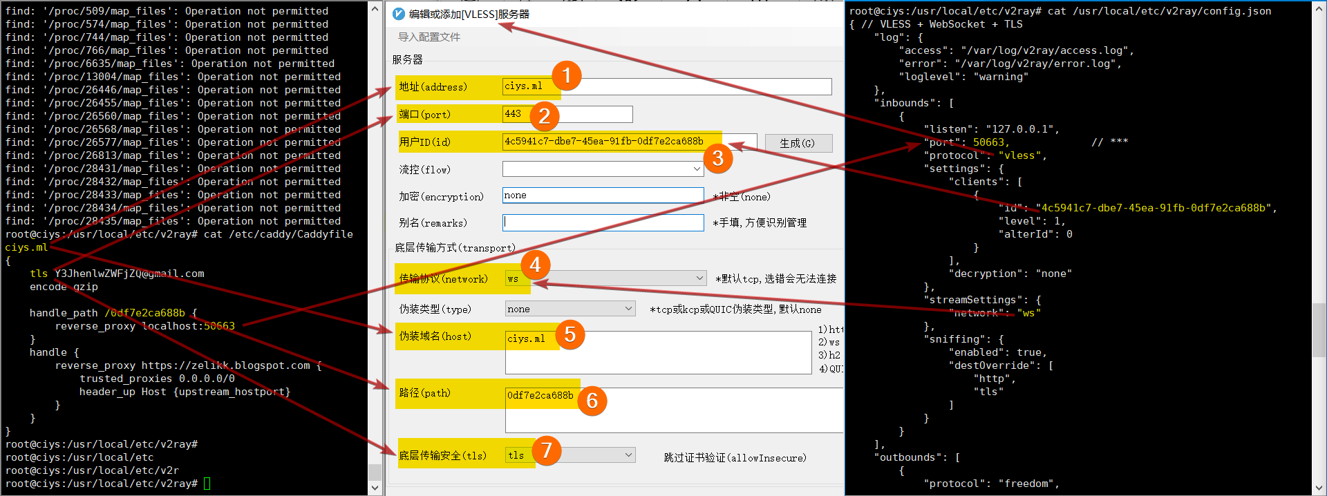 翻墙VPN梯子配置文件与节点参数的对应关系 VLESS 翻墙VPN梯子配置文件与节点参数的对应关系 VLESS